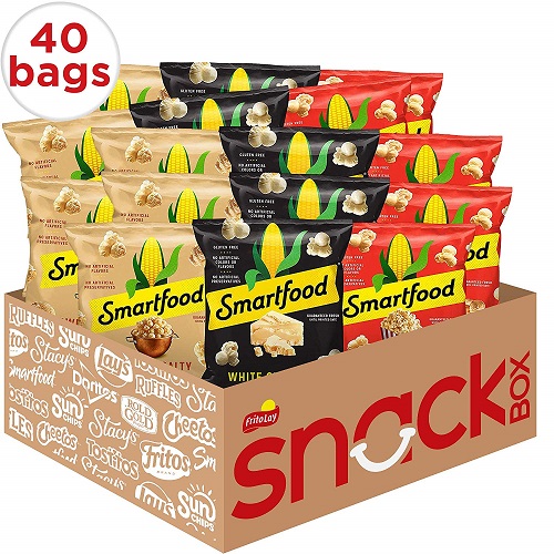 Amazon 40ct. Smartfood Popcorn Variety Pack