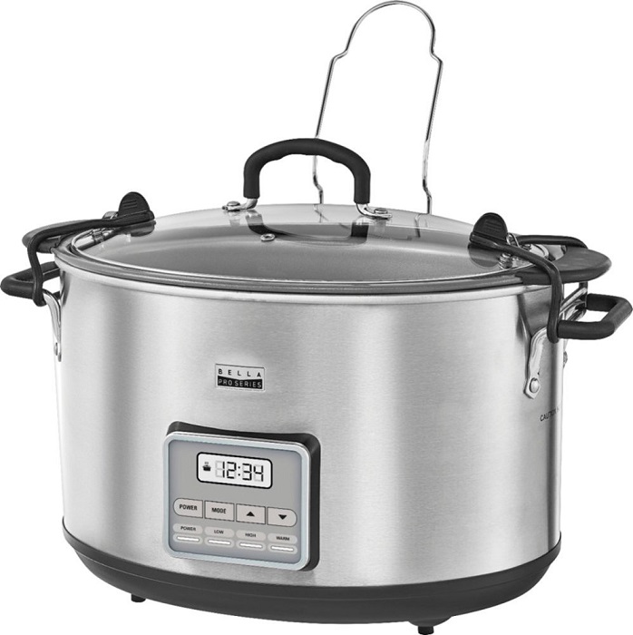 Best Buy Deal of the Day Bella Pro 10qt. Digital Stainless Steel Slow