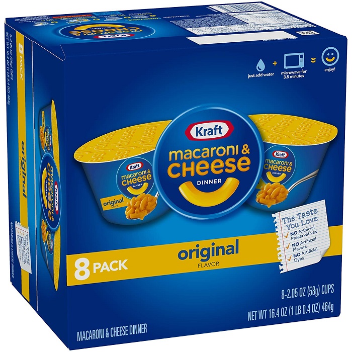 Amazon Deal Kraft Deluxe Original Macaroni and Cheese Cups