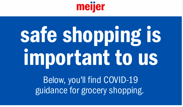 New Changes At Meijer - Tips For Shopping Safely