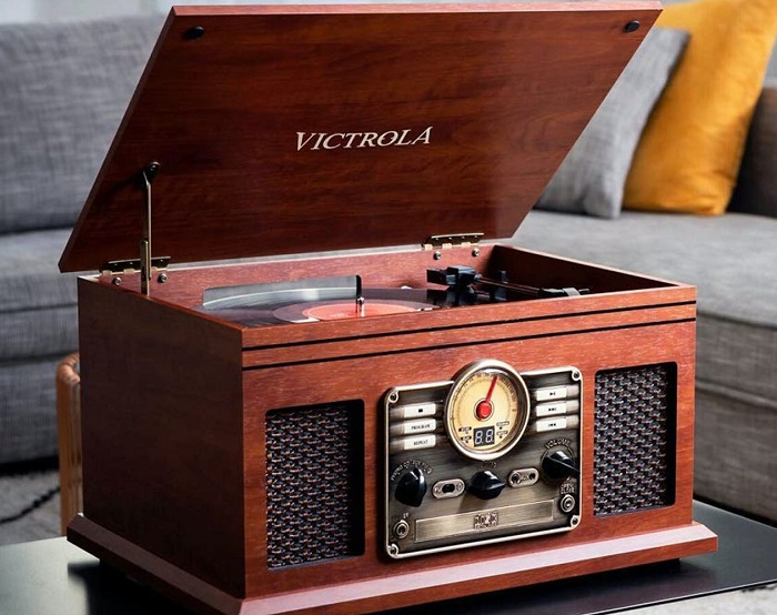 Amazon Deal Victrola 8in1 Bluetooth Turntable