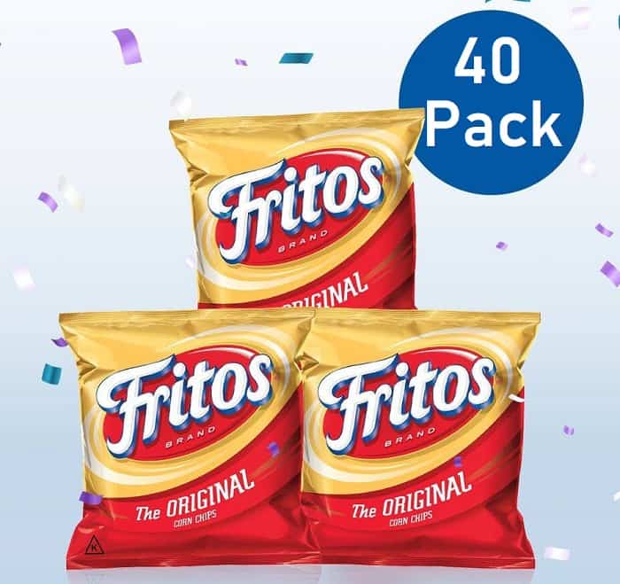 Amazon 40count Fritos Original Corn Chips, 1 Ounce