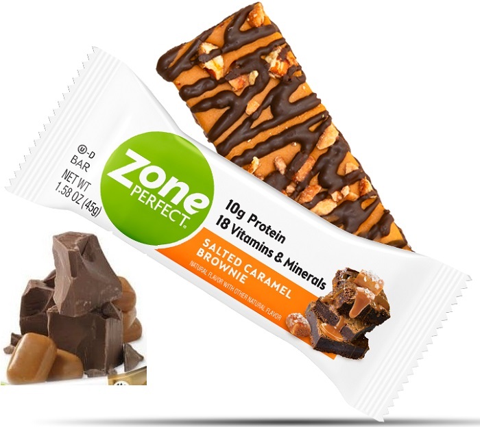 Amazon Deal ZonePerfect Salted Caramel Brownie Protein Bars