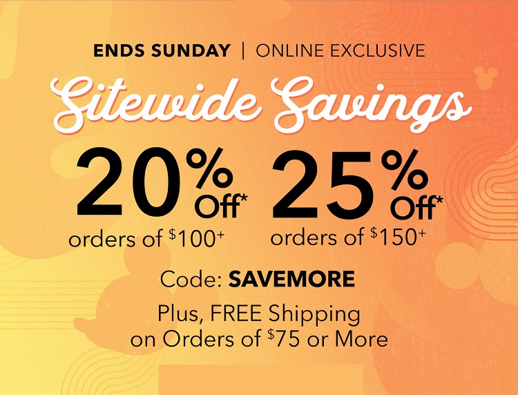 Disney Store BackToSchool Sale!