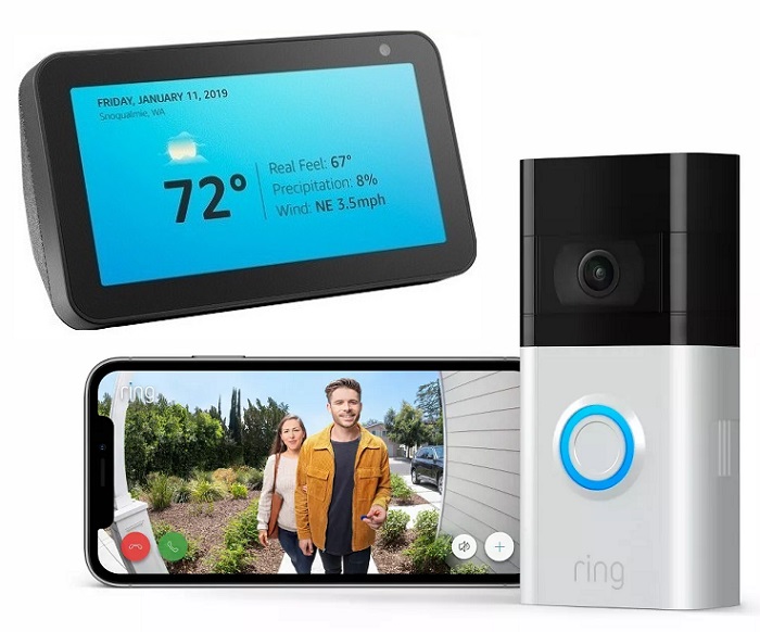 Target Online Deal FREE Echo Show With Ring Video Doorbell Purchase
