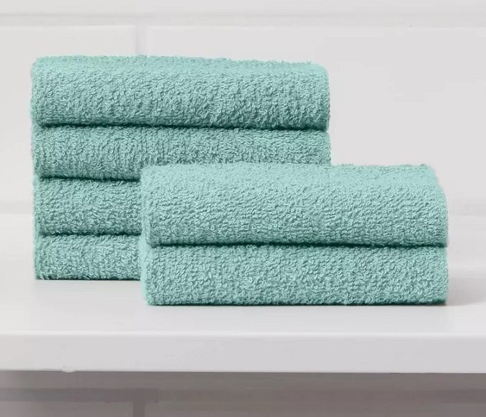 Target Room Essentials 2pk Solid Bath Towel Set 27" x 52" GRAY MIST 