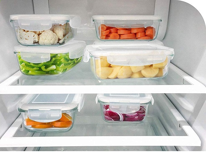 Amazon Pohl+Schmitt Glass Meal Prep Containers Set