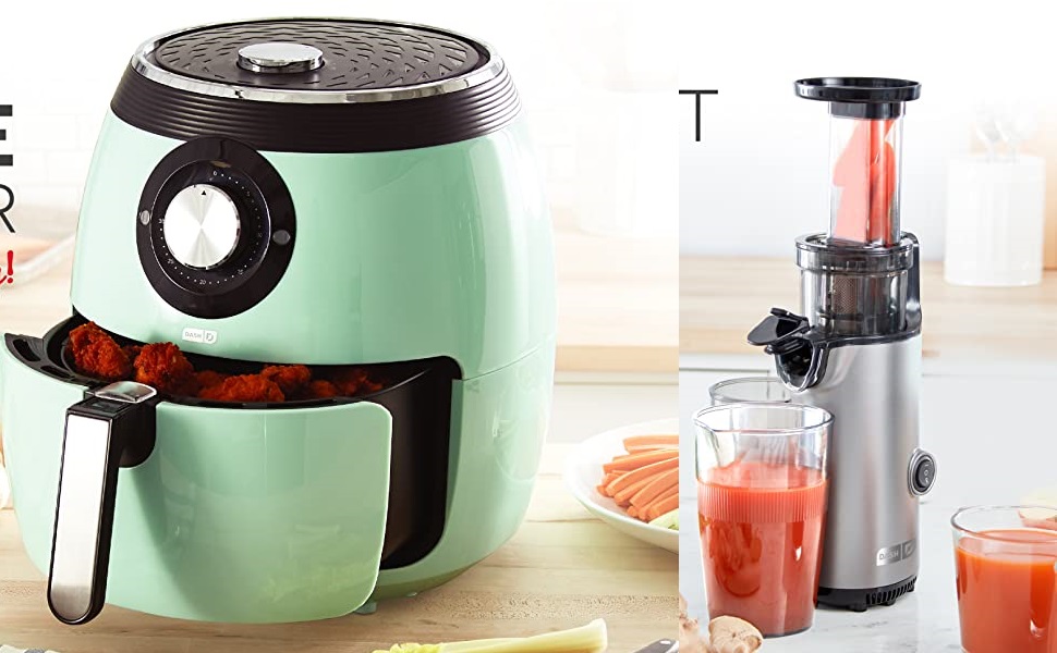 Amazon Deal of the Day Dash Air Fryers and Juicers