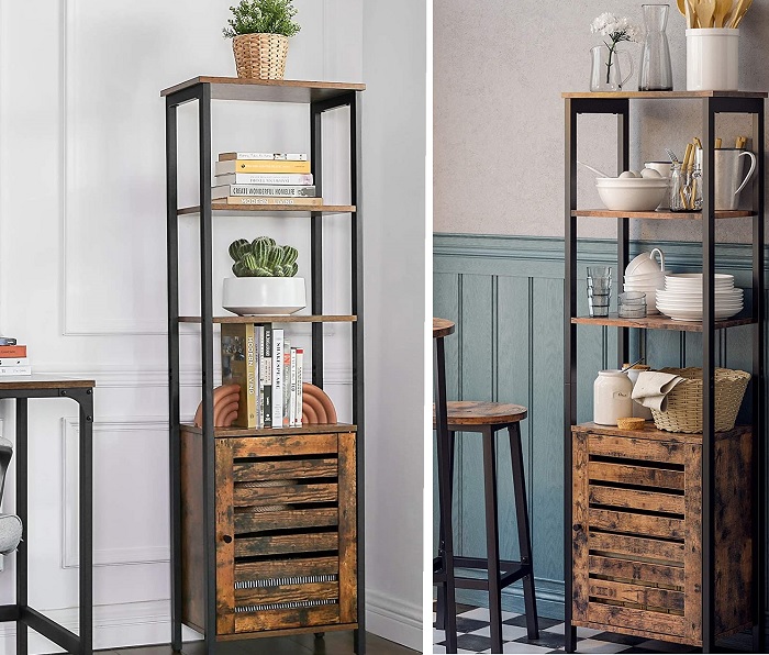 Amazon VASAGLE Lowell 4Tier Storage