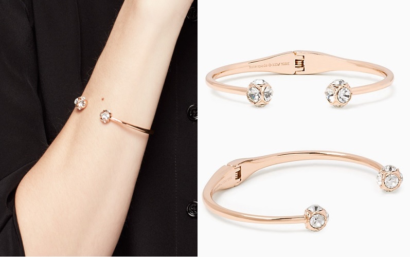 Kate Spade: Lady Marmalade Rose Gold Bracelet $19 Shipped
