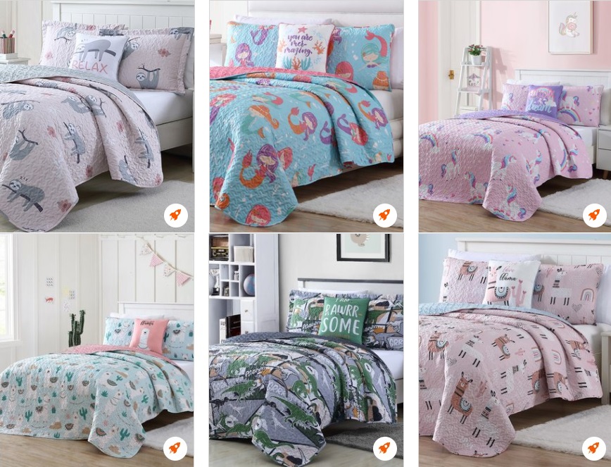 Zulily Up to 75 off Kids Quilt Sets
