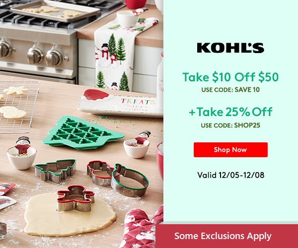 Kohls Sitewide Holiday Sales!