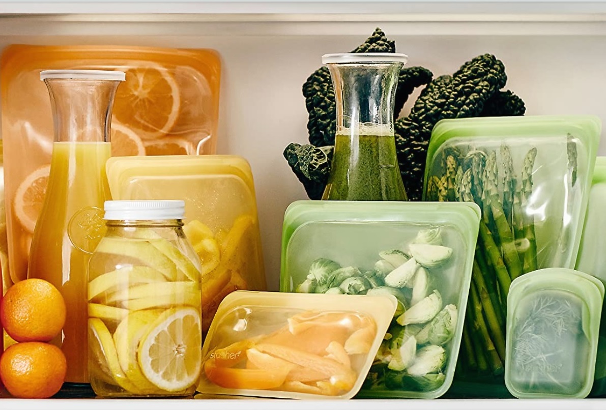 Amazon Deal of the Day Stasher Reusable Food Storage Bags