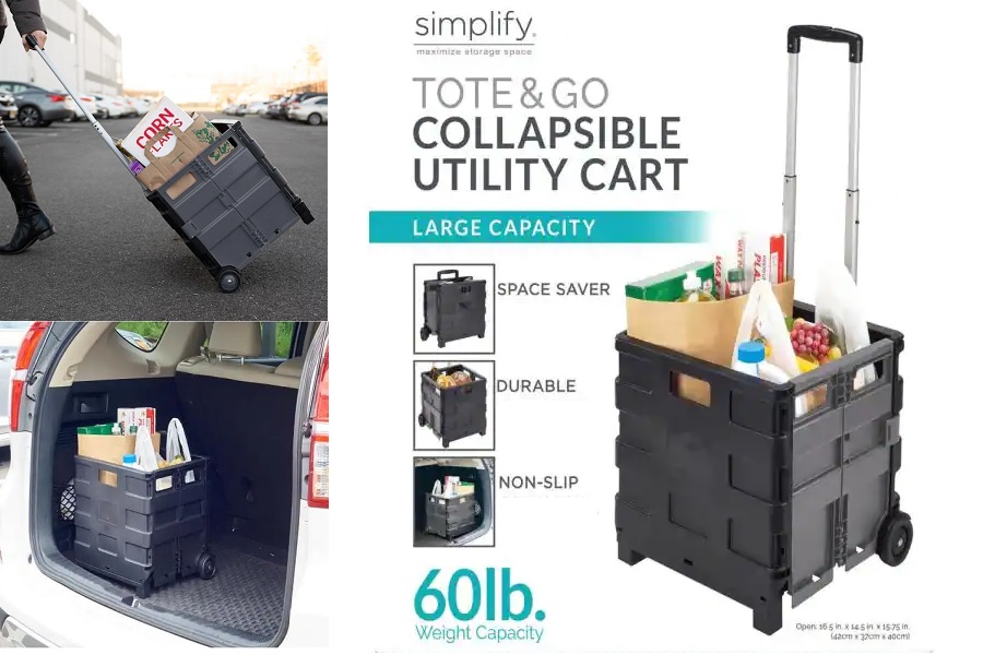 Amazon Simplify Tote & Go Collapsible Utility Cart