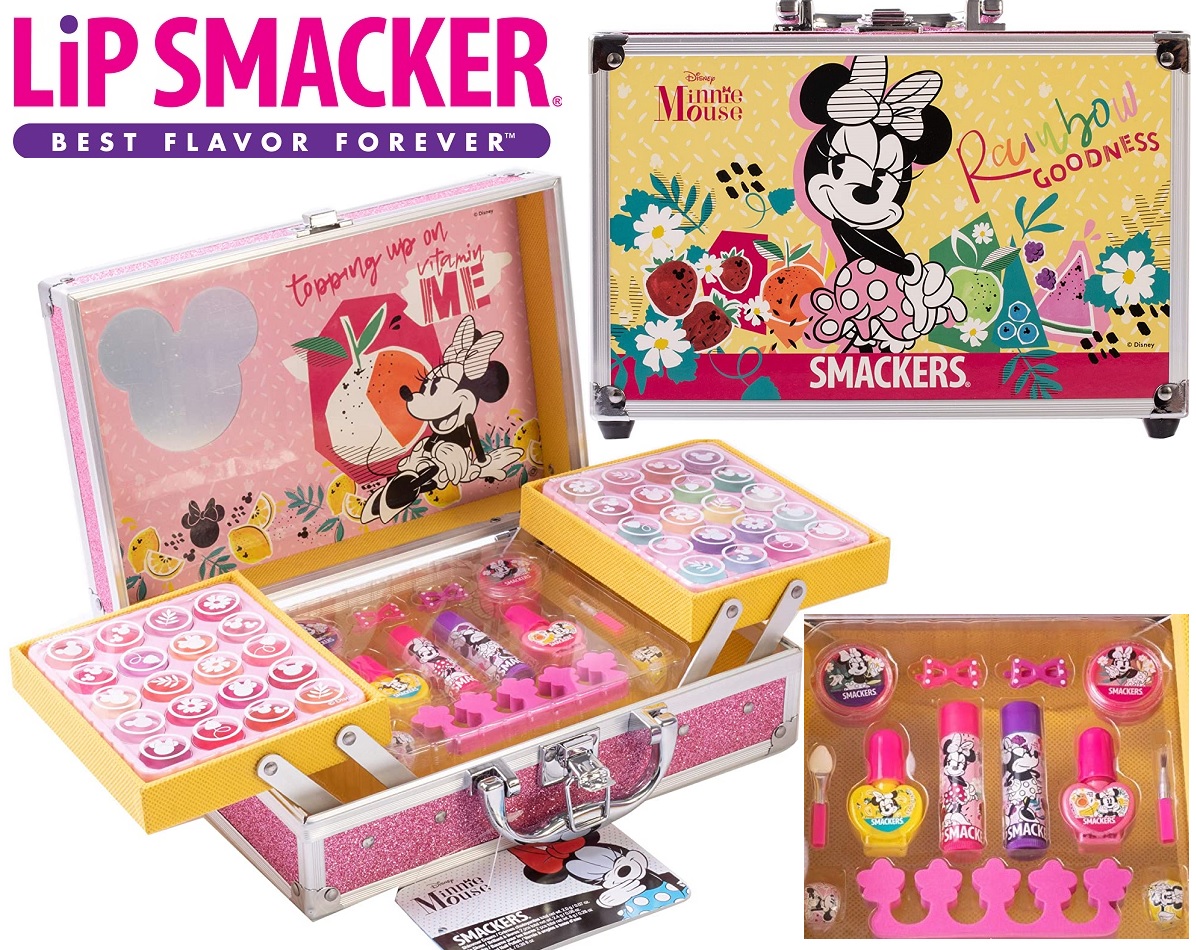 Amazon Lip Smackers Disney Minnie Mouse Train Case