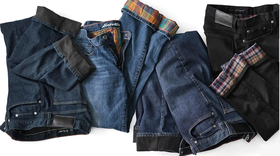 Eddie Bauer Up to 40 off Fleece Lined Jeans!