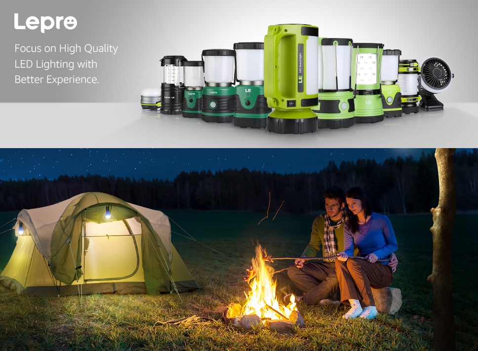Amazon Deal of the Day LePro Camping Lanterns