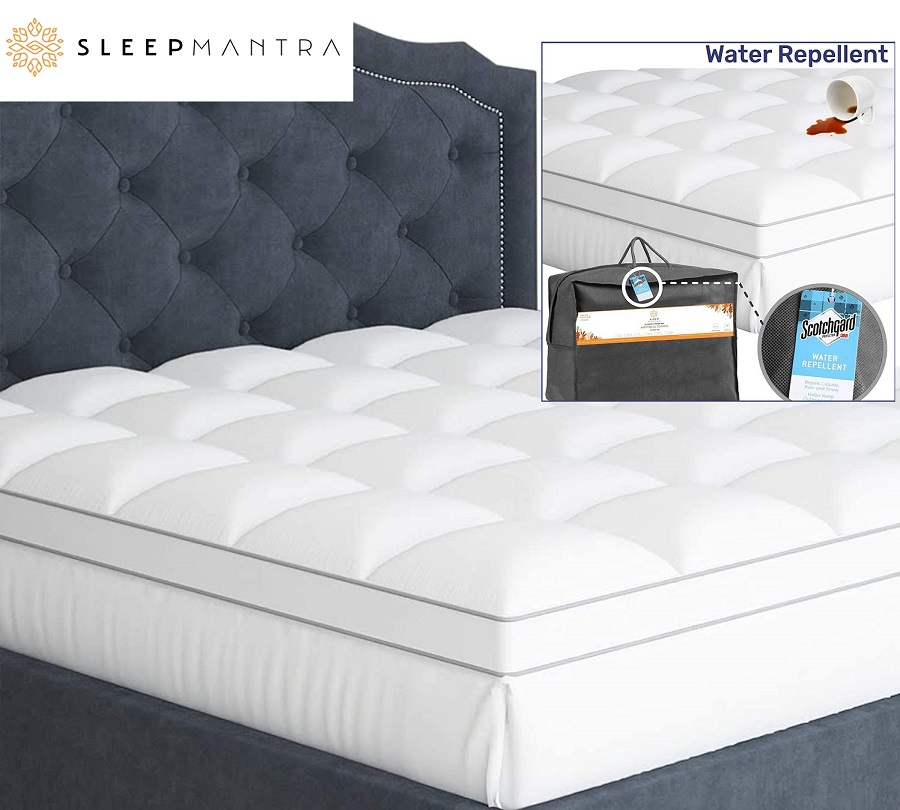 Amazon Deal of the Day Sleep Mantra Cooling Mattress Toppers