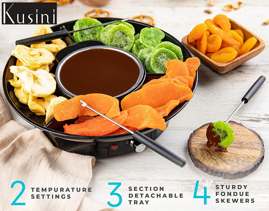 Amazon Kusini Electric Fondue Pot Set