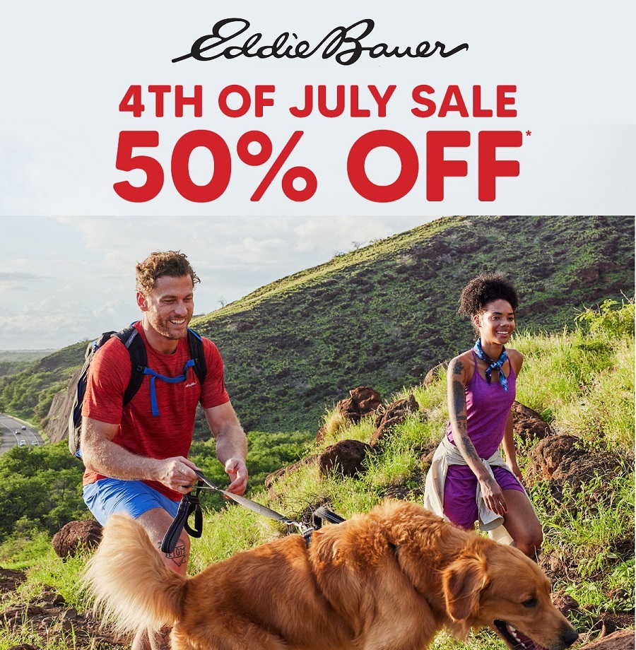 Eddie Bauer 4th of July Sale!