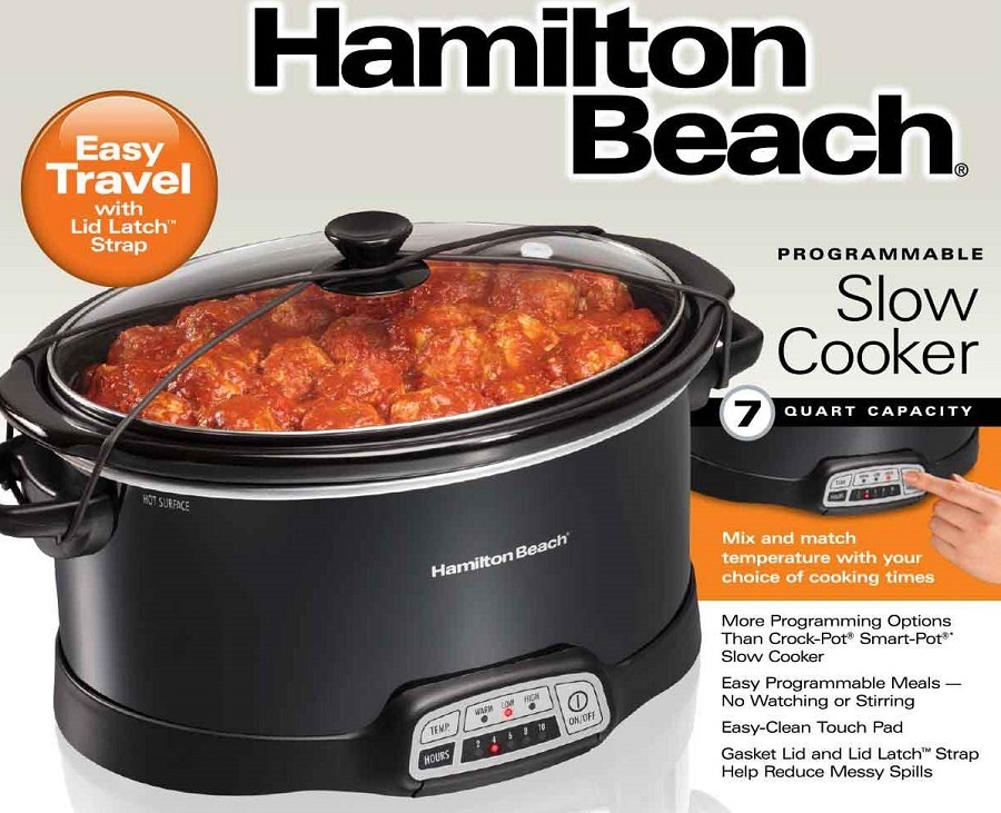 Amazon Hamilton Beach Programmable Cooker