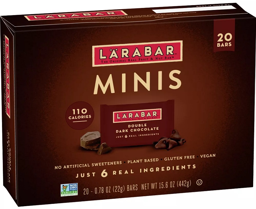 Amazon: LÄRABAR Double Dark Chocolate Mini Bars